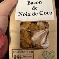 Bacon de noix coco  at Rose Cafe in Drummondville