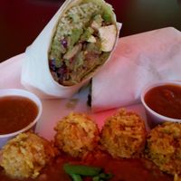 Tofu burrito at Island Taco in Koloa