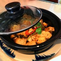 Tofu with coconut and ginger. at May Quan Chay in Nha Trang