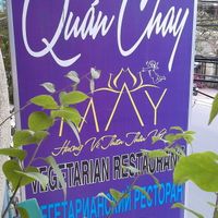 Sign of Quàn chay at May Quan Chay in Nha Trang