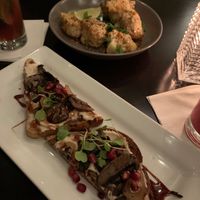 Appetizers were the best part! Love the mushroom toast at Harvest Seasonal Grill & Wine Bar in North Wales