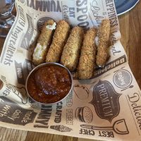 Mozzarella sticks  at Piante Pizzeria in Breckenridge
