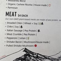 Definitely still vegan   at Piante Pizzeria in Breckenridge