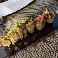 Zucchini rolls   at Luna Rossa in Panglao