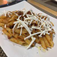 Gluten-free pasta alla Norma   at Luna Rossa in Panglao