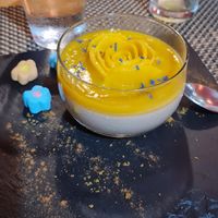 Vegan Panna Cotta at Luna Rossa in Panglao