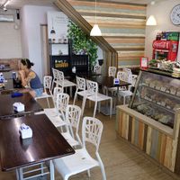 the restaurant is air-conditioned  at Lǜ ShíDài 綠時代 - Green Age in Kaohsiung