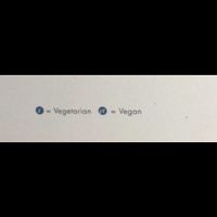 Be careful because these are misleading! Items are labeled as vegan but aren’t  at Sabrina's Cafe in Philadelphia