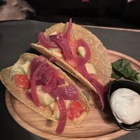 Vegan tacos  at Salotto Caronte in Rome