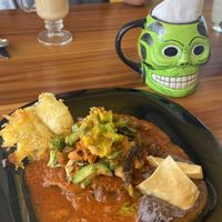 Vegan ranchos at Amparos in Cozumel