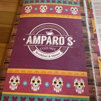   at Amparos in Cozumel