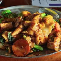 Drunken noodles at KaTi in Portland