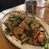 Drunken noodles  at KaTi in Portland