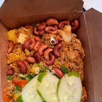 Spicy pineapple fried ricee  at KaTi in Portland