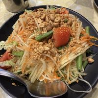 Som tom (papaya salad)   at KaTi in Portland