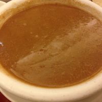 http://www.meetup.com/Meat-Free-Hong-Kong/photos/26395282/ 生磨合桃露 Ground walnut dessert at Tung Fong Siu Kee Yuen 東方小祇園 in Hong Kong Island