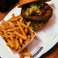 Gran vegano (best vegan option) at Bacoa - San Jeronimo in Madrid