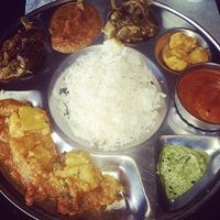 Buffet at Banana Leaf Restaurant in Columbus