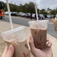 chocolate horchata (left) & chocolate mojito (right) at Nibble Chocolate - Old Town San Diego State Historic Park in San Diego
