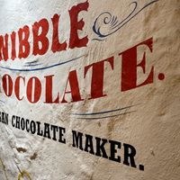 And also very vegan—this place only has vegan food & drink!!! at Nibble Chocolate - Old Town San Diego State Historic Park in San Diego