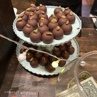 The pistachio/Dubai truffles are amazing!   at Nibble Chocolate - Old Town San Diego State Historic Park in San Diego