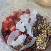 Paleo Bowl. Skipped the almonds and asked for strawberries:)  at Palmó Artisan Açai in Manly