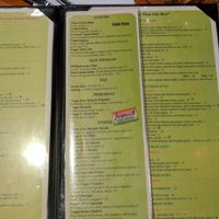 Menu at Ambrosia India Bistro in Scotts Valley