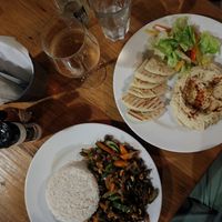Fried vegetable with rice at Kokkos Cafe Bistro in Diani