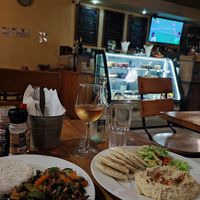 Inside at Kokkos Cafe Bistro in Diani