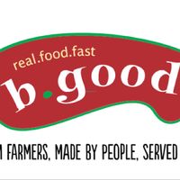 Logo at B.GOOD in Raleigh