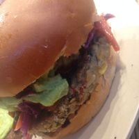 Veggie Burger at B.GOOD in Raleigh