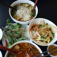 Pho and Tom Yum and Mango salad at Dai Bi Chay in Mississauga