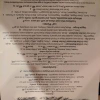 Menu 2 at The Rock Inn Mountain Tavern in Estes Park