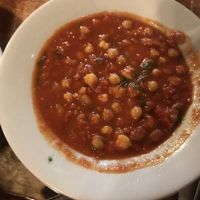 Curried chickpea stew  at The Rock Inn Mountain Tavern in Estes Park
