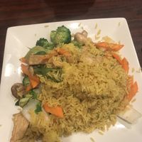 Vegetable fried rice, no egg at Pho Kim Long in San Antonio