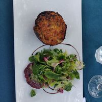 Vegan portobello at Bizes in Chamonix-mont-blanc