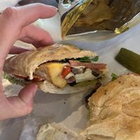 Grilled veggie sandwich  at Mitchell Delicatessen in Nashville