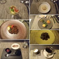 Course menu  at Vegetus in Kamakura