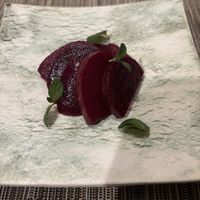 Marinated Beet and apple #Veganuary at Vegetus in Kamakura