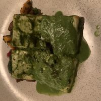 cottege cheese chimichuri   at Birdsong Organic Cafe Shop in Mumbai