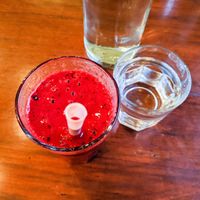 My Berry Beet Smoothie at Birdsong Organic Cafe Shop at Birdsong Organic Cafe Shop in Mumbai