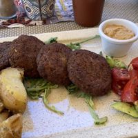 Falafels   at O'Vrakas Taverna in Limassol