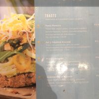 Menu - Toats at O'YO - Brabantdam in Ghent