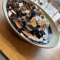 Black pancake  at O'YO - Brabantdam in Ghent