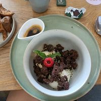 Ice cream with brownie at O'YO - Brabantdam in Ghent
