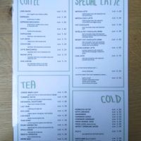 drinks menu at O'YO - Brabantdam in Ghent