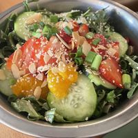 Strawberry arugula salad   at Cafe Sol in Grand Junction