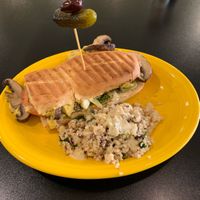 Portobello Panini  at Cafe Sol in Grand Junction