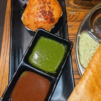 Vada pav at Chatkazz in Harris Park