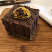 Vegan Cheesecake at Ballarat Wholefoods Cafe in Ballarat